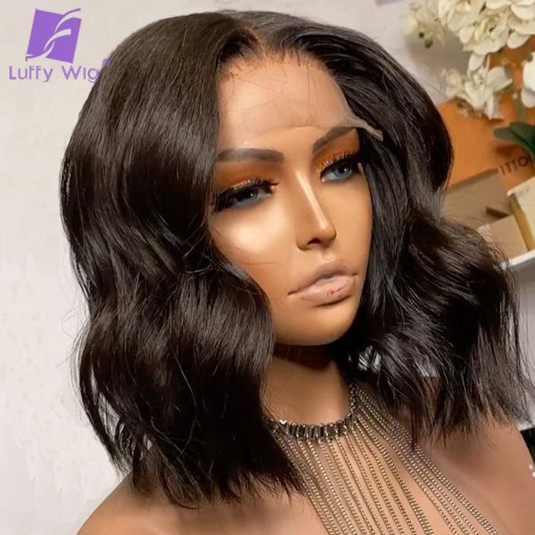 13x4 lace front human hair wigs brazilian body wave short wavy bob wig with baby silk scalp 5x5 closure wig1, Black;brown
13x4 lace front human hair wigs brazilian body wave short wavy bob wig with baby silk scalp 5x5 closure wig1, Black;brown