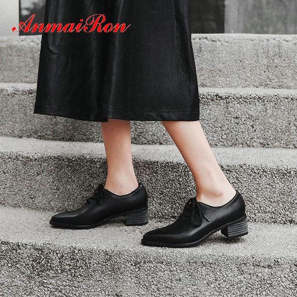 dress shoes anmairon 2021 sweet slip-on pointed toe genuine leather women basic square heel casual butterfly-knot wedding 34-39, Black
dress shoes anmairon 2021 sweet slip-on pointed toe genuine leather women basic square heel casual butterfly-knot wedding 34-39, Black