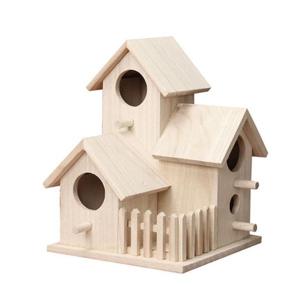 gorgeous creative bird house nest wall-mounted wooden outdoor birdhouse box cage parrot simulation cages
gorgeous creative bird house nest wall-mounted wooden outdoor birdhouse box cage parrot simulation cages