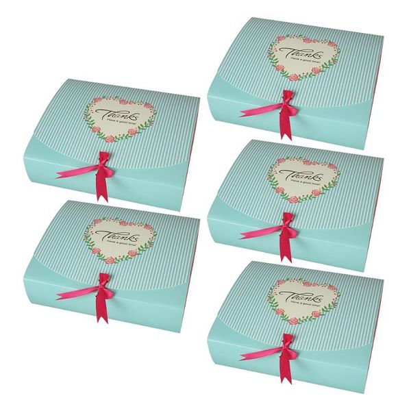 gift wrap 5pcs chocolate boxes wedding supplies candy container paper box 
gift wrap 5pcs chocolate boxes wedding supplies candy container paper box