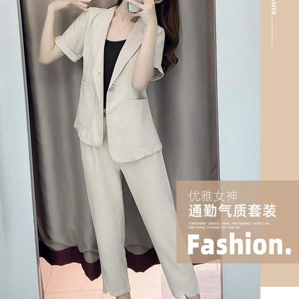 summer office suit 2 piece sets womens outfits fashion elegant blazer suits+ work wear pants 2021 trouser suits women's two, White
summer office suit 2 piece sets womens outfits fashion elegant blazer suits+ work wear pants 2021 trouser suits women's two, White