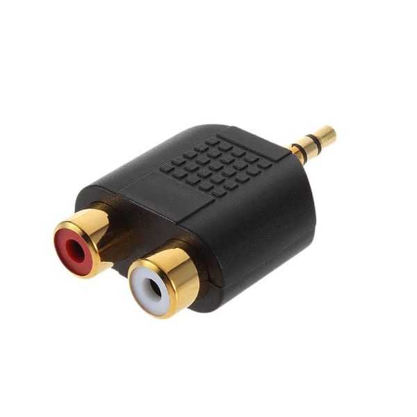 1pc gold-plated 3.5mm stereo plug to 2rca(red+white) female connector adapter bundle 1 jack rca cables audio & connectors
1pc gold-plated 3.5mm stereo plug to 2rca(red+white) female connector adapter bundle 1 jack rca cables audio & connectors
