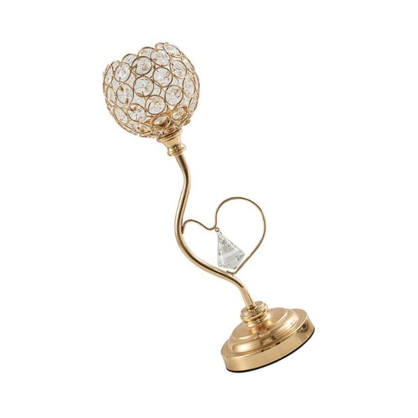 candle holders 1pc retro crystal holder iron art candlestick for wedding party home decoration (golden)
candle holders 1pc retro crystal holder iron art candlestick for wedding party home decoration (golden)
