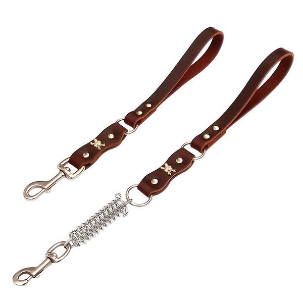 dog collars & leashes real leather large leash short big lead one step traction pet walking rope with spring for german shepherd husky dogs
dog collars & leashes real leather large leash short big lead one step traction pet walking rope with spring for german shepherd husky dogs