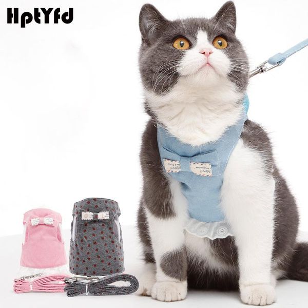 cat collars & leads hptyfd harness leash lovely lace vest for puppy comfortable denim clothes ajustable outdoor pet set
cat collars & leads hptyfd harness leash lovely lace vest for puppy comfortable denim clothes ajustable outdoor pet set