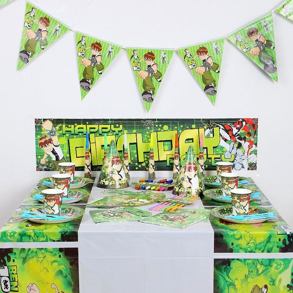 disposable dinnerware cartoon ben theme party decorations boys birthday tableware set paper cup plates straw banner baby shower suppl
disposable dinnerware cartoon ben theme party decorations boys birthday tableware set paper cup plates straw banner baby shower suppl