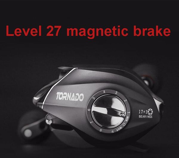 baitcasting reels high speed drop baitcast water reel magnetic brake left/right fishing drag 17+1bb
baitcasting reels high speed drop baitcast water reel magnetic brake left/right fishing drag 17+1bb