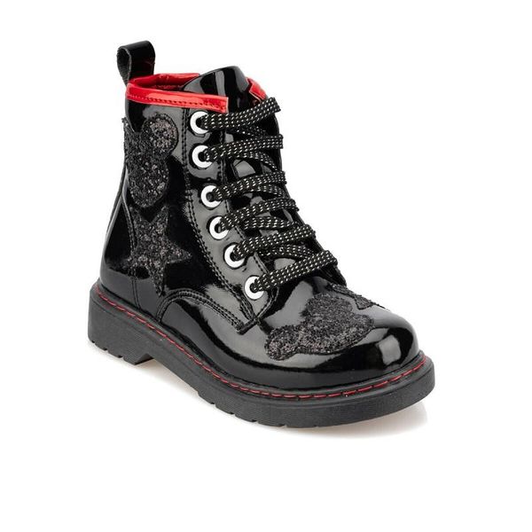 female child black boots, Black;grey
female child black boots, Black;grey