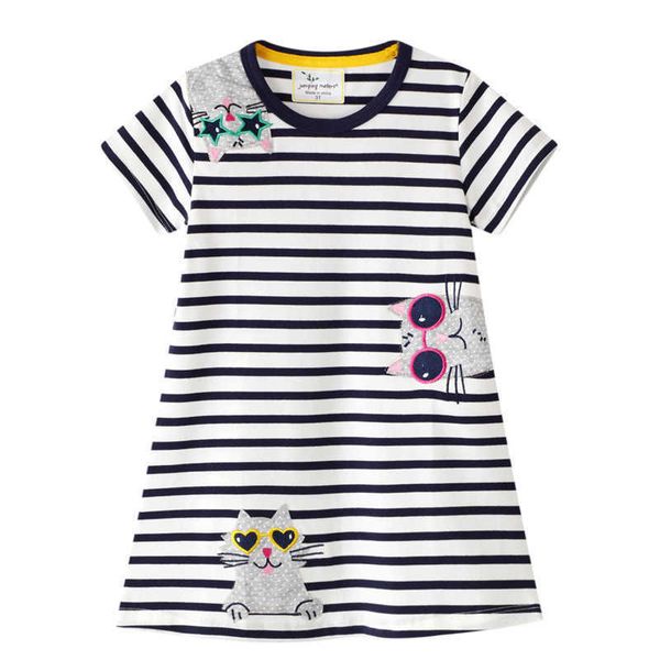 jumping meters 2-7t cotton animals girls dresses summer applique baby clothes selling striped tunic costume kids dress 210529, Red;yellow
jumping meters 2-7t cotton animals girls dresses summer applique baby clothes selling striped tunic costume kids dress 210529, Red;yellow