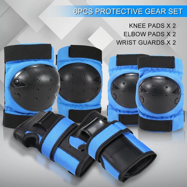 elbow & knee pads protective gear set 6 in 1 with wrist guards multi sports safety protection for kids/adults skating cycling, Black;gray
elbow & knee pads protective gear set 6 in 1 with wrist guards multi sports safety protection for kids/adults skating cycling, Black;gray