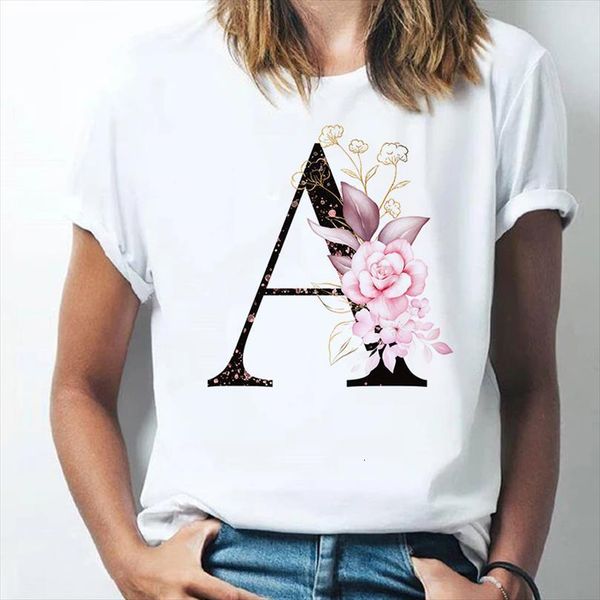 Custom Name Letter Combination Men Tops And Womens High Quality Printing Flower Woman Harajuku Girl Summer Top, White;black
Custom Name Letter Combination Men Tops And Womens High Quality Printing Flower Woman Harajuku Girl Summer Top, White;black