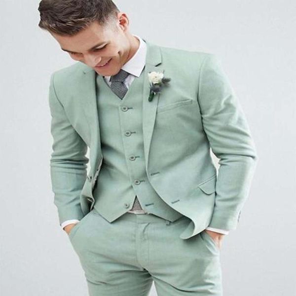 men's suits & blazers men 3pieces slim fit business mans groom green serge fabric tuxedos for formal wedding suit (blazer+pants+vest), White;black
men's suits & blazers men 3pieces slim fit business mans groom green serge fabric tuxedos for formal wedding suit (blazer+pants+vest), White;black
