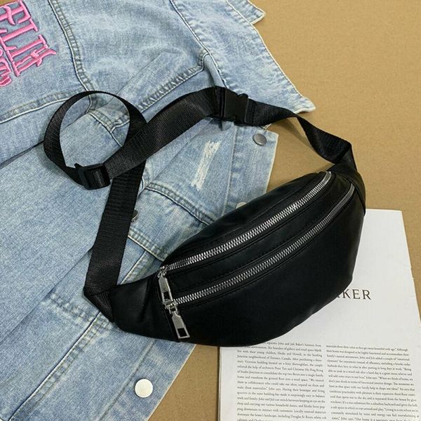 women casual solid pu leather fanny pack lady fashion portable travel zipper waist bag for the belt bags
women casual solid pu leather fanny pack lady fashion portable travel zipper waist bag for the belt bags