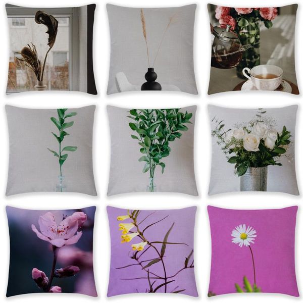 pillow case floral plant pattern printing home decoration one-way pillowcase sofa cushion cover 45x45cm
pillow case floral plant pattern printing home decoration one-way pillowcase sofa cushion cover 45x45cm