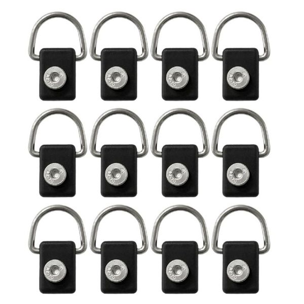 rafts/inflatable boats 12pcs canoe kayak accessories stainless steel d-ring fishing rigging bungee boat supplies for ocean rowboats (black)
rafts/inflatable boats 12pcs canoe kayak accessories stainless steel d-ring fishing rigging bungee boat supplies for ocean rowboats (black)
