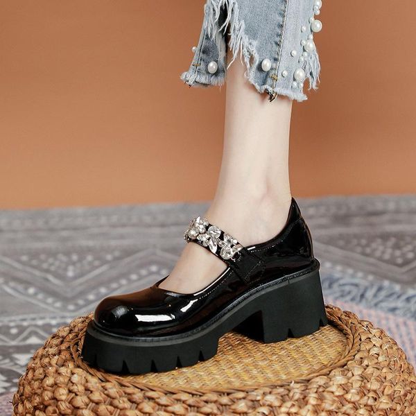 dress shoes prowow british style womens platform mary jane luxury rhinestones buckle strap black woman leather girls fashion pumps
dress shoes prowow british style womens platform mary jane luxury rhinestones buckle strap black woman leather girls fashion pumps