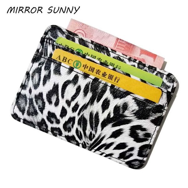 card holders wa024 fashion leopard pu leather small bank business id holder wallet case for men women with window wholesale, Brown;gray
card holders wa024 fashion leopard pu leather small bank business id holder wallet case for men women with window wholesale, Brown;gray