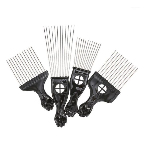 comb set metal afro hair style brush curly black suit steel needle salon hairdressing tools1, Silver
comb set metal afro hair style brush curly black suit steel needle salon hairdressing tools1, Silver