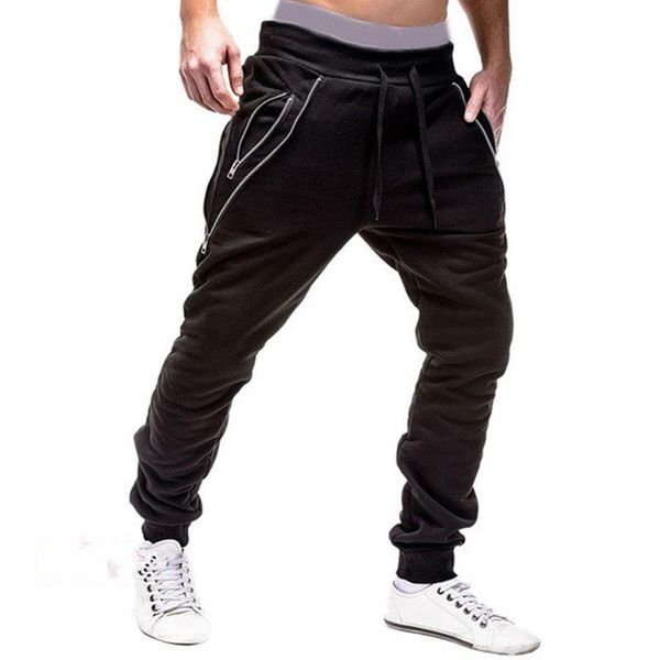 running pants mens joggers casual with zipper pockets fitness male sportswear tracksuit sweatpants trousers black gyms drawstring, Black;blue
running pants mens joggers casual with zipper pockets fitness male sportswear tracksuit sweatpants trousers black gyms drawstring, Black;blue
