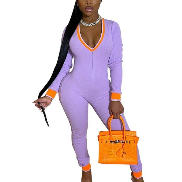 women's jumpsuits & rompers women workout ribbed skinny active body sporty long sleevedeep v-neck fitness jumpsuit, Black;white
women's jumpsuits & rompers women workout ribbed skinny active body sporty long sleevedeep v-neck fitness jumpsuit, Black;white