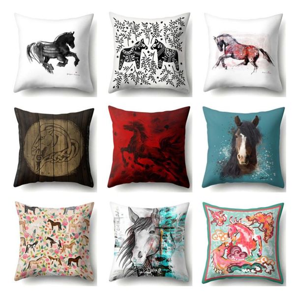 cushion/decorative pillow nordic art posters style decorative cushion cover horse fashion animal sofa throw case
cushion/decorative pillow nordic art posters style decorative cushion cover horse fashion animal sofa throw case