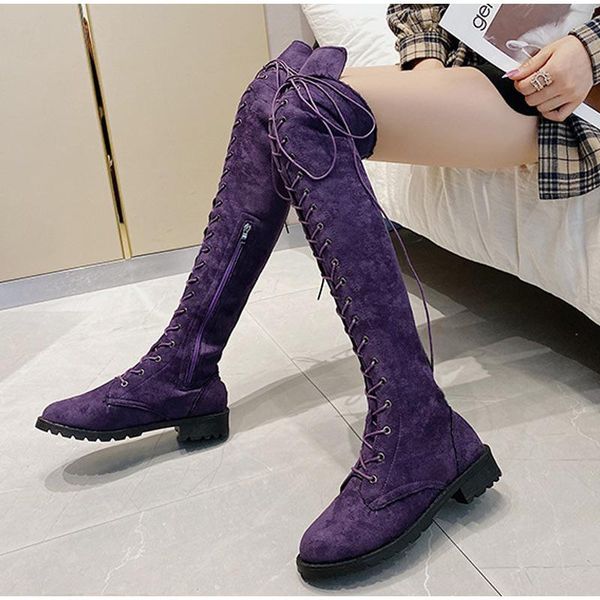 boots 2021 fashion women over the knee lace up round toe thick low heels woman's shoes ladies footwear outdoor plus size, Black
boots 2021 fashion women over the knee lace up round toe thick low heels woman's shoes ladies footwear outdoor plus size, Black