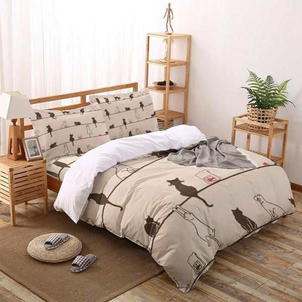 cat rope mouse print comforter bedding set duvet cover king bed home housse de couette gift sets
cat rope mouse print comforter bedding set duvet cover king bed home housse de couette gift sets
