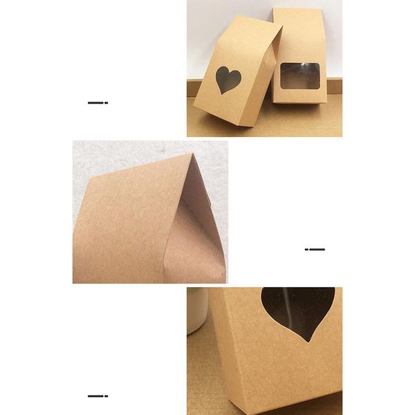 gift wrap 50pcs paper handmade candy bags stand up window box for wedding jewelry food packing th
gift wrap 50pcs paper handmade candy bags stand up window box for wedding jewelry food packing th