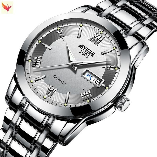 texture large dial watch middle aged man father fashion atmosphere trend ultra thin alendar minority non mechanical, Slivery;brown
texture large dial watch middle aged man father fashion atmosphere trend ultra thin alendar minority non mechanical, Slivery;brown