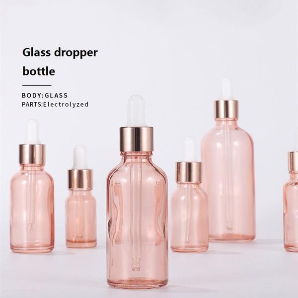 storage bottles & jars 5ml 10ml 15ml 20ml 30ml 50ml 100ml rose pink essential oil glass dropper bottle with gold cap 5pcs/lot
storage bottles & jars 5ml 10ml 15ml 20ml 30ml 50ml 100ml rose pink essential oil glass dropper bottle with gold cap 5pcs/lot