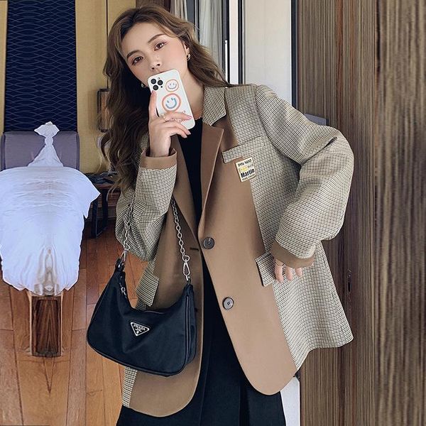 women's suits & blazers lattice recreational small business suit female autumn fund spells color fashionable england designs coat tide, White;black
women's suits & blazers lattice recreational small business suit female autumn fund spells color fashionable england designs coat tide, White;black