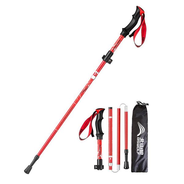 trekking poles 5 in 1 folding walking sticks ultralight hiking aluminum adjustable climing accessories
trekking poles 5 in 1 folding walking sticks ultralight hiking aluminum adjustable climing accessories
