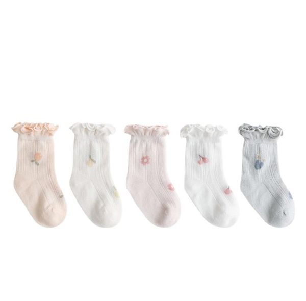 socks 0-5t summer thin born baby combed cotton mesh loose mouth female children floral tollder girl sokcks, Pink;yellow
socks 0-5t summer thin born baby combed cotton mesh loose mouth female children floral tollder girl sokcks, Pink;yellow