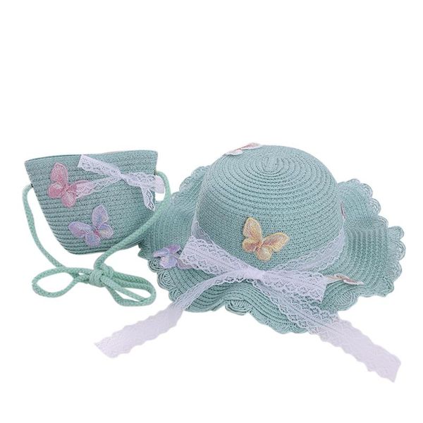 caps & hats kids straw hat set children girls butterfly sunshade beach sun bag holiday travel accessories cute, Yellow
caps & hats kids straw hat set children girls butterfly sunshade beach sun bag holiday travel accessories cute, Yellow