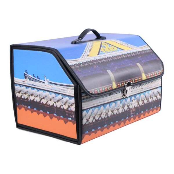 car organizer folding trunk storage box forbidden city creative pu leather bag stowing tidying auto interior
car organizer folding trunk storage box forbidden city creative pu leather bag stowing tidying auto interior