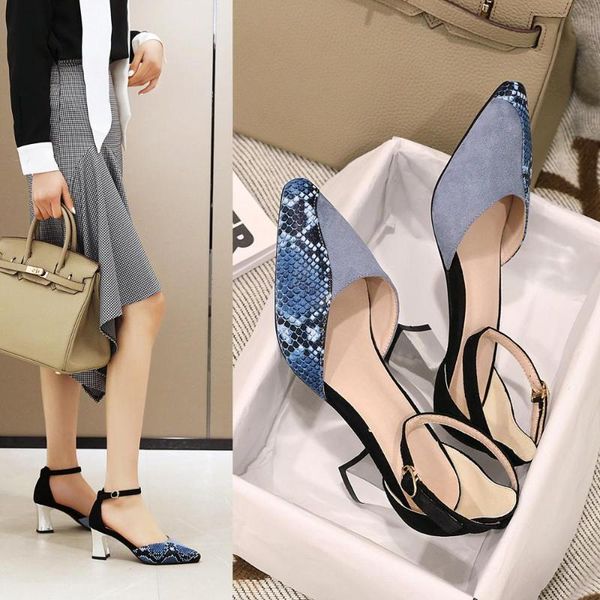 women's shoes summer fashion female sandals casual snakeskin heels women high zapatos de mujer, Black
women's shoes summer fashion female sandals casual snakeskin heels women high zapatos de mujer, Black