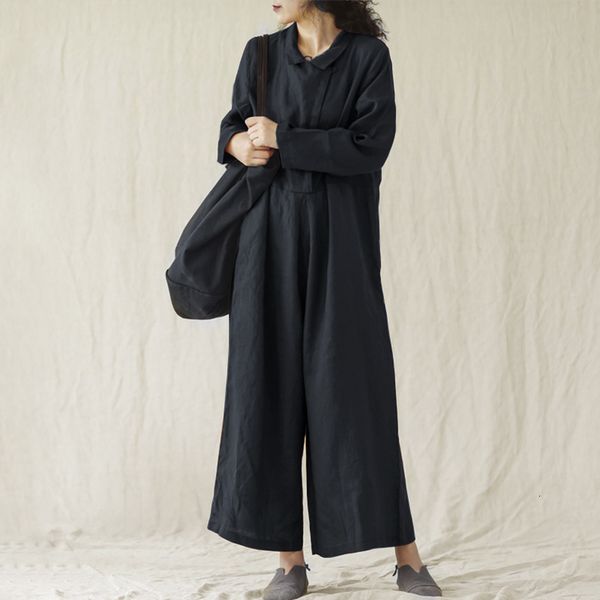 casual dresses 2021 fashion overalls solid work elegant harem women's long rompers vonda autumn cotton sleeve jumpsuits pants s-5x, Black;gray
casual dresses 2021 fashion overalls solid work elegant harem women's long rompers vonda autumn cotton sleeve jumpsuits pants s-5x, Black;gray
