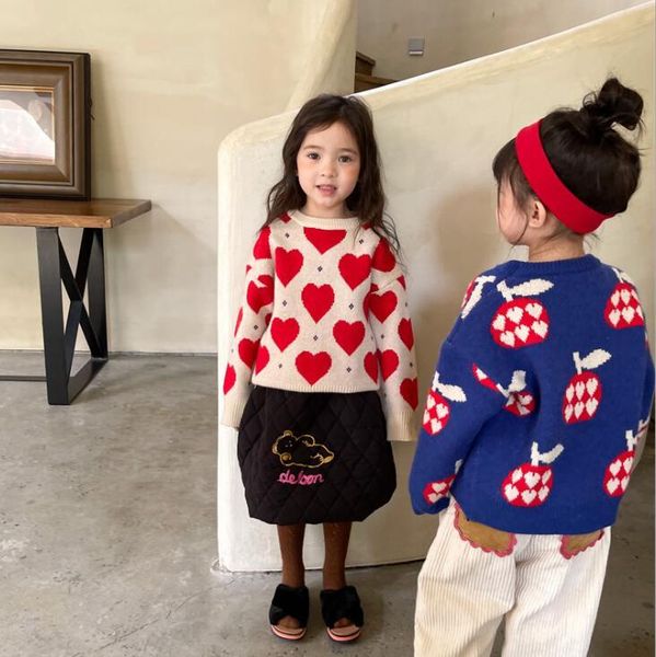 pullover 2021 girls boys knitted printed sweater winter full sleeve fashion kids 2-8 years wd924, Blue
pullover 2021 girls boys knitted printed sweater winter full sleeve fashion kids 2-8 years wd924, Blue