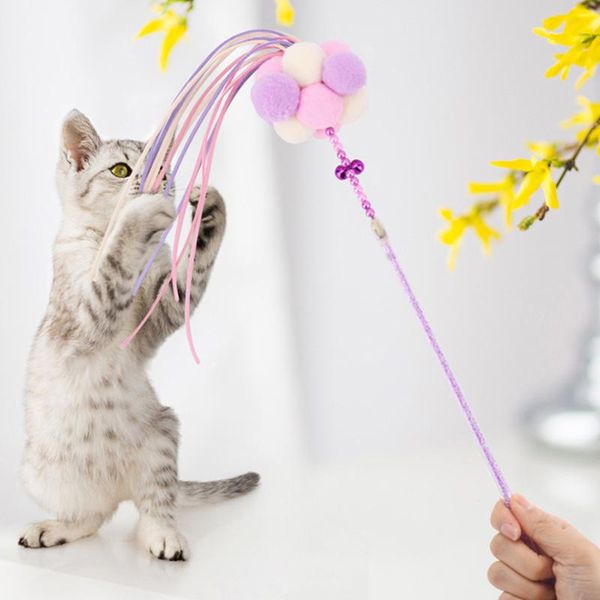 little fairy tassel crystal tube bell tease cat stick healthy and environmentally friendly outdoor interactive kitten toy toys
little fairy tassel crystal tube bell tease cat stick healthy and environmentally friendly outdoor interactive kitten toy toys