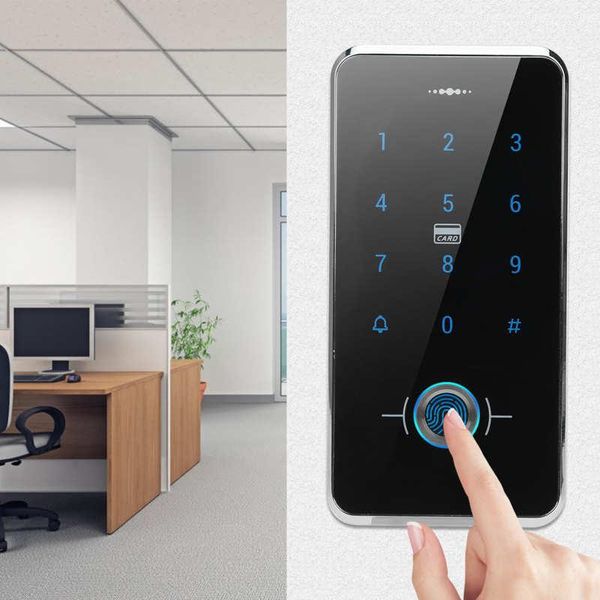 waterproof access control machine password card fingerprint unlocking with backlit touch panel
waterproof access control machine password card fingerprint unlocking with backlit touch panel