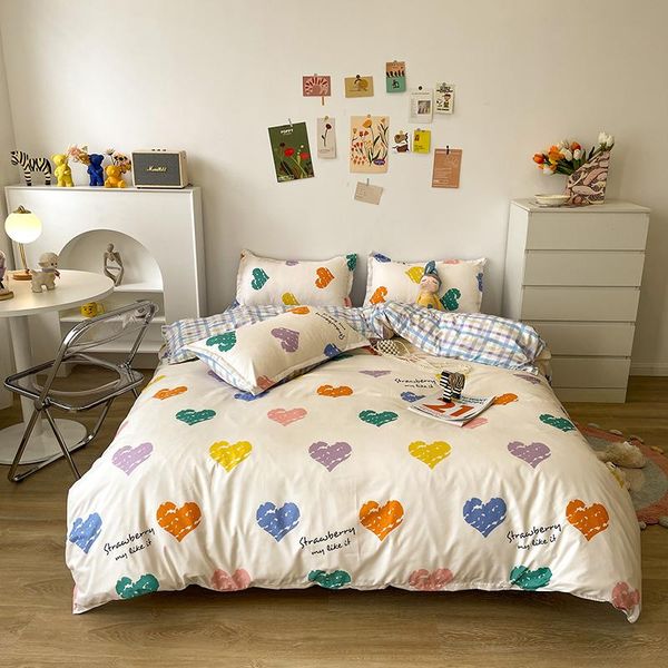 bedding sets cute fashion duvet cover bed linen pillow cases comfortable sheets single twin full king bedclothes
bedding sets cute fashion duvet cover bed linen pillow cases comfortable sheets single twin full king bedclothes