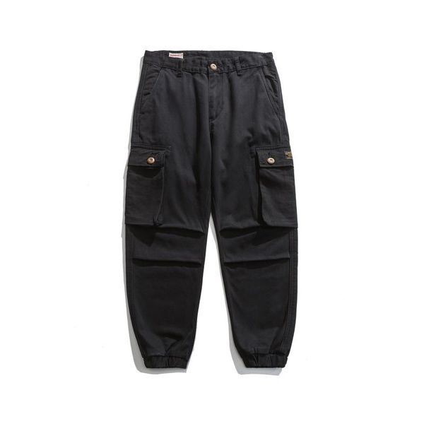 men's pants 1023 winter warm retro fleece thicken cargo for men washed distressed 3d multi-pocket soft fashion male tie feet trousers, Black
men's pants 1023 winter warm retro fleece thicken cargo for men washed distressed 3d multi-pocket soft fashion male tie feet trousers, Black