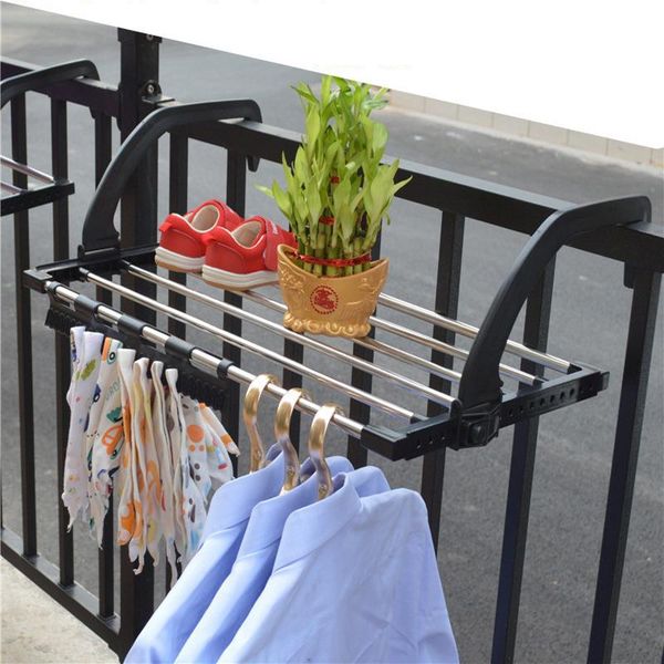 hangers & racks stainless steel balcony drying shoe rack holder folding window towel laundry clothes dryer storage
hangers & racks stainless steel balcony drying shoe rack holder folding window towel laundry clothes dryer storage