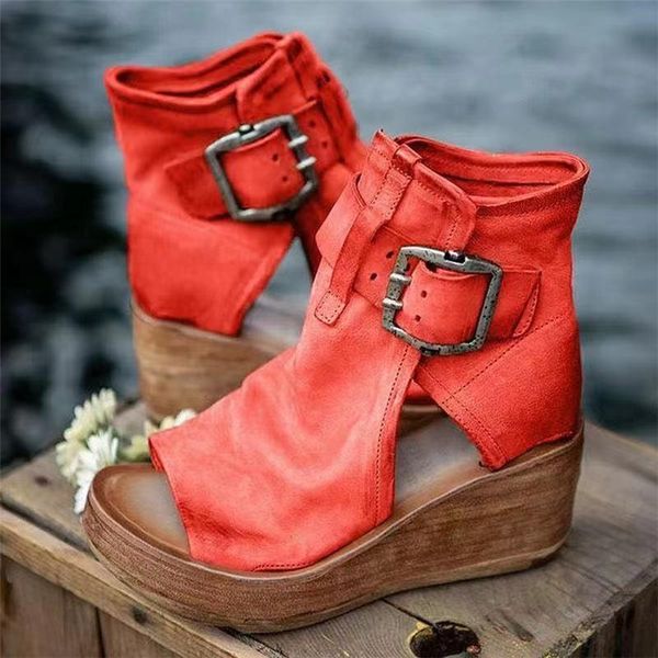 dress shoes arrival women sandals summer retro peep toe platform pu leather zipper thick bottom ladies, Black
dress shoes arrival women sandals summer retro peep toe platform pu leather zipper thick bottom ladies, Black