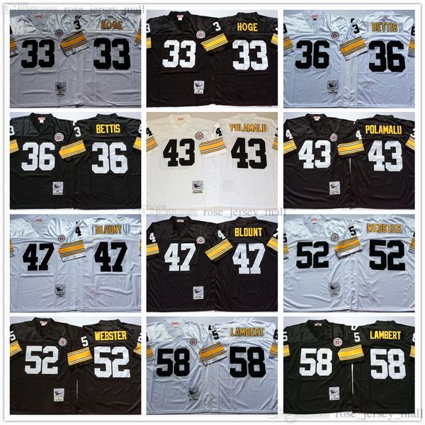 ncaa 75th vintage football 36 jerome bettis jerseys stitched 43 troy polamalu 58 jack lambert 33 merril hoge 47 mel blount 52 mike webster j, Black;red
ncaa 75th vintage football 36 jerome bettis jerseys stitched 43 troy polamalu 58 jack lambert 33 merril hoge 47 mel blount 52 mike webster j, Black;red
