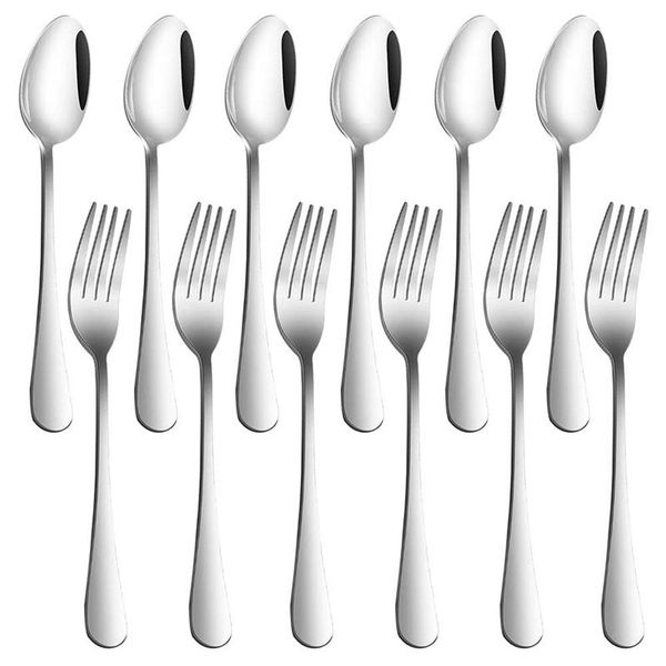 spoons set of 12, stainless steel dinner forks and spoons, find heavy-duty (8 inch) (7 cutlery
spoons set of 12, stainless steel dinner forks and spoons, find heavy-duty (8 inch) (7 cutlery