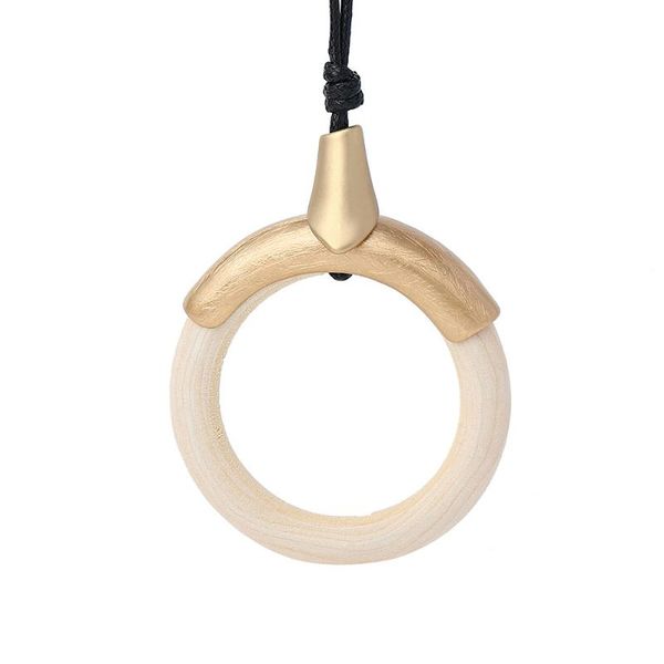 pendant necklaces long chain sweater jewelry 2021 autumn and winter korean women's simple style wood circle necklace, Silver
pendant necklaces long chain sweater jewelry 2021 autumn and winter korean women's simple style wood circle necklace, Silver