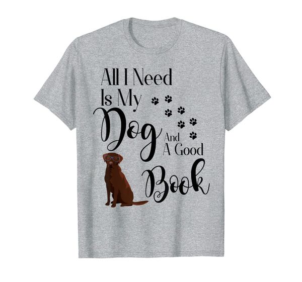 chocolate labrador retriever dog gift love books reading t-shirt, White;black
chocolate labrador retriever dog gift love books reading t-shirt, White;black