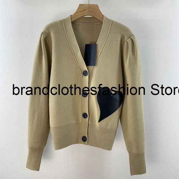 women's knits & tees all-match fashion knit wool-blend cardigan women pleated-sleeve spliced heart-leather sweater coat 2021 au, White
women's knits & tees all-match fashion knit wool-blend cardigan women pleated-sleeve spliced heart-leather sweater coat 2021 au, White
