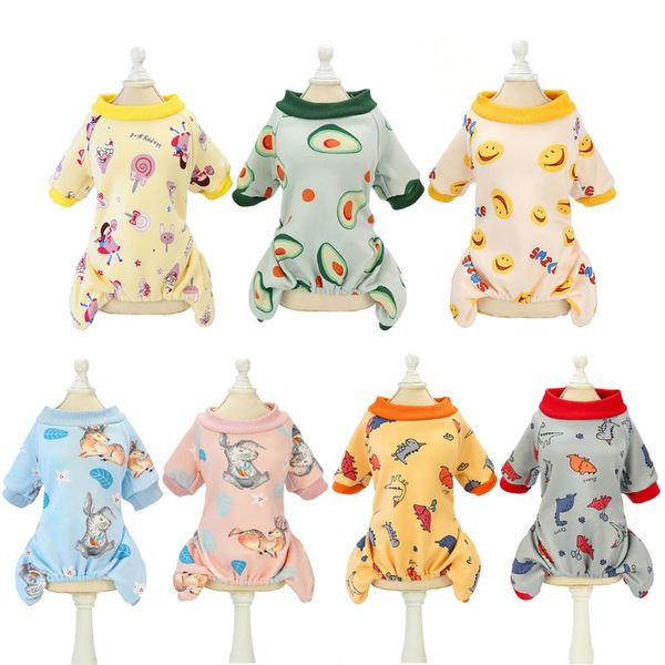 dog apparel autumn pajamas cat puppy jumpsuit home service anti-cold pet clothes casual cartoon printing four feet pets clothing
dog apparel autumn pajamas cat puppy jumpsuit home service anti-cold pet clothes casual cartoon printing four feet pets clothing
